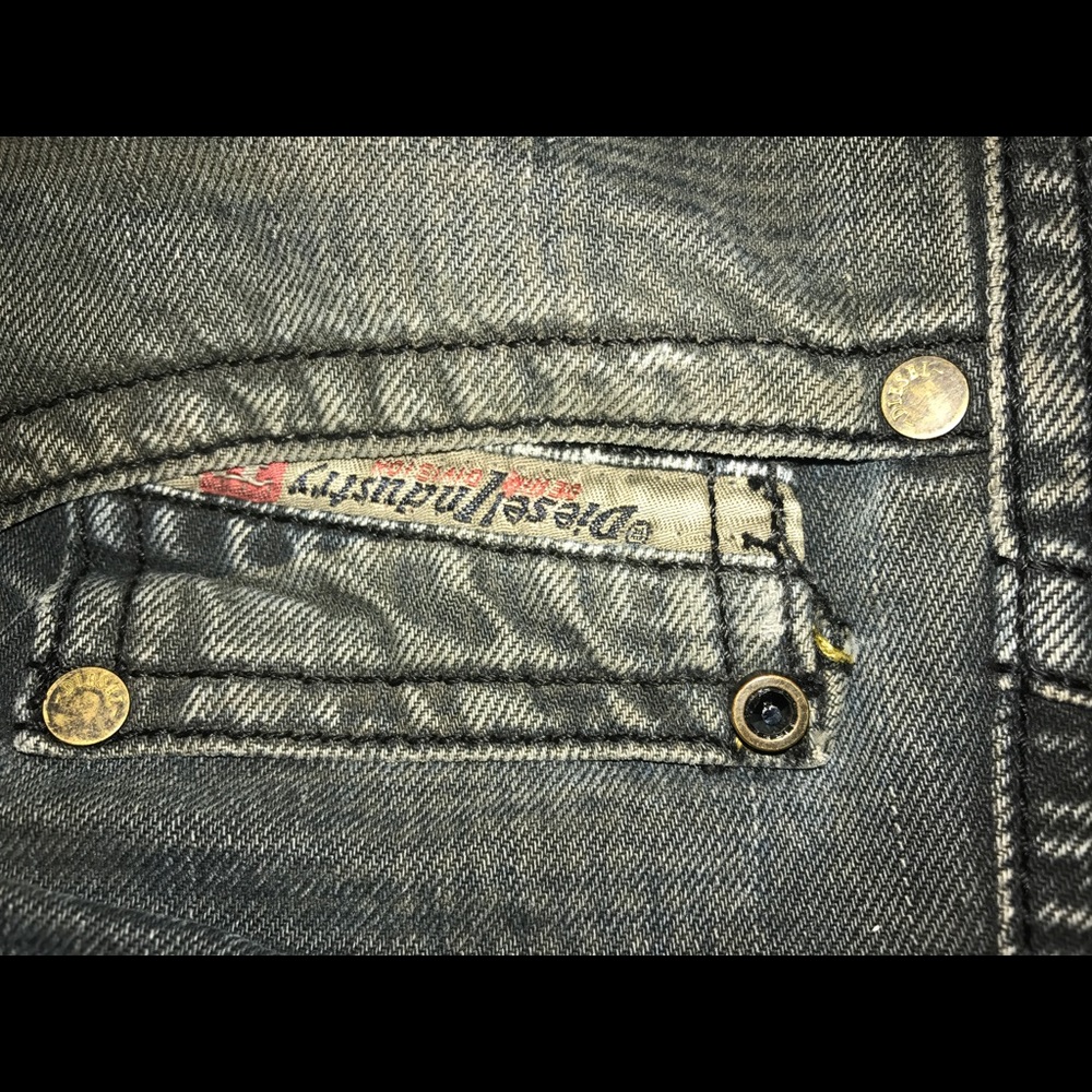 Diesel Jeans. Thavar slim/straight made in Italy. - Picture 3 of 8